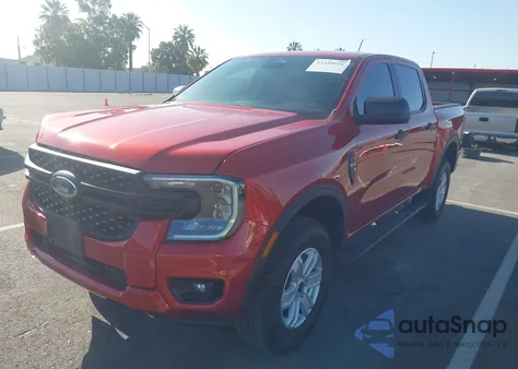 2024 Ford Ranger Xl из США, поврежденный, VIN 1FTER4BH2RLE62433